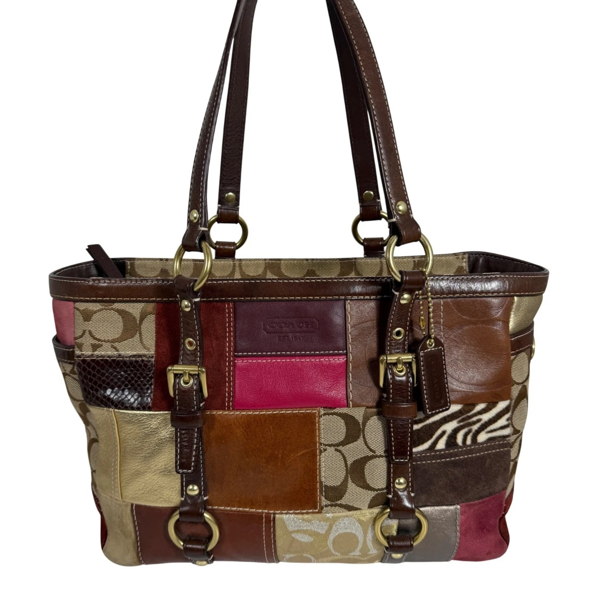 Coach Patchwork Shoulder Bag Bags & Handbags for Women for sale | eBay