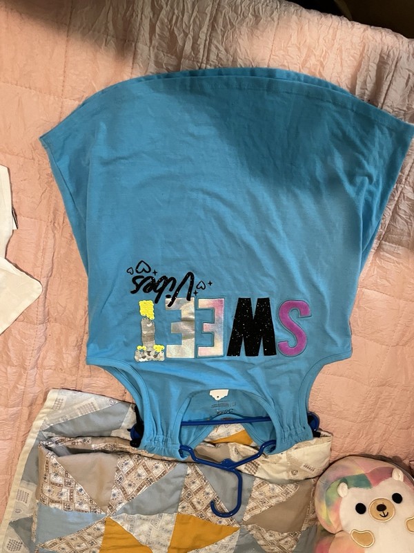 Blue Justice Tank Top Size 12
