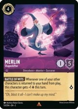 4x Merlin - Shapeshifter - 53/204 - Rare - Cold Foil NM-Mint Disney Lorcana: Ris