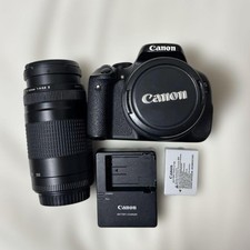Canon EOS Kiss X5 DSLR Camera Double Lens Kit From Japan