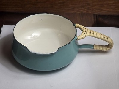 KOBEN STYLE 4 Duck Logo Denmark DANSK turquoise Butter Warmer Gravy Sauce Pan 2c