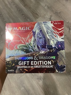 SEALED Magic the Gathering Adventures in the Forgotten Realms Gift Bundle