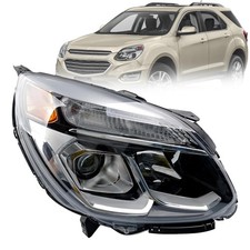 Misakomo Headlight, Compatible with 2016 2017 Chevy Equinox L LS LT LTZ Premier,