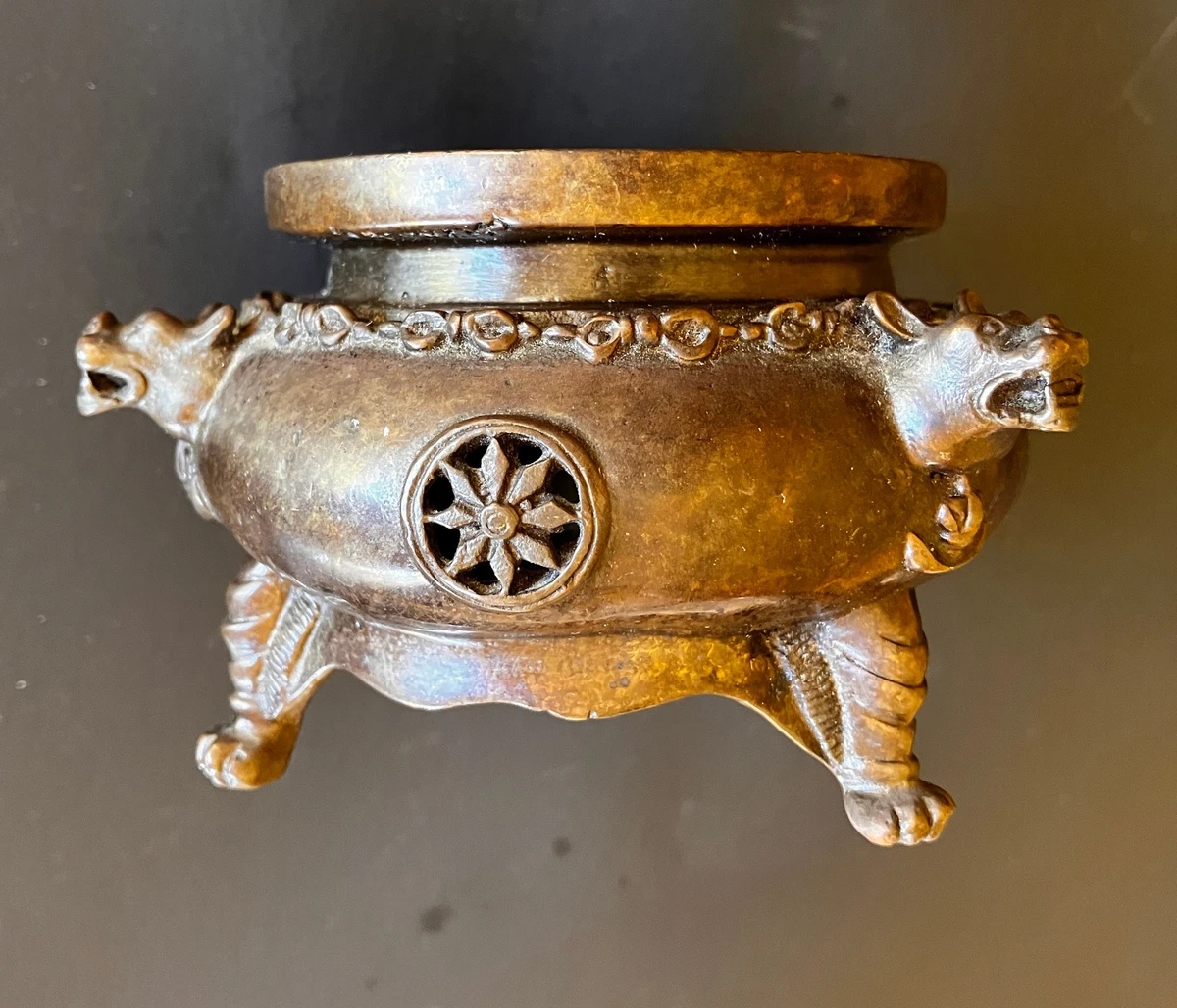 青铜1850-1899 年中国香炉| eBay