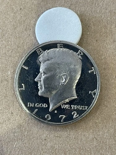 Selling As Shown - 1972 S Proof Coin-KENNEDY HALF DOLLAR-Nice Rim-Free Shipping