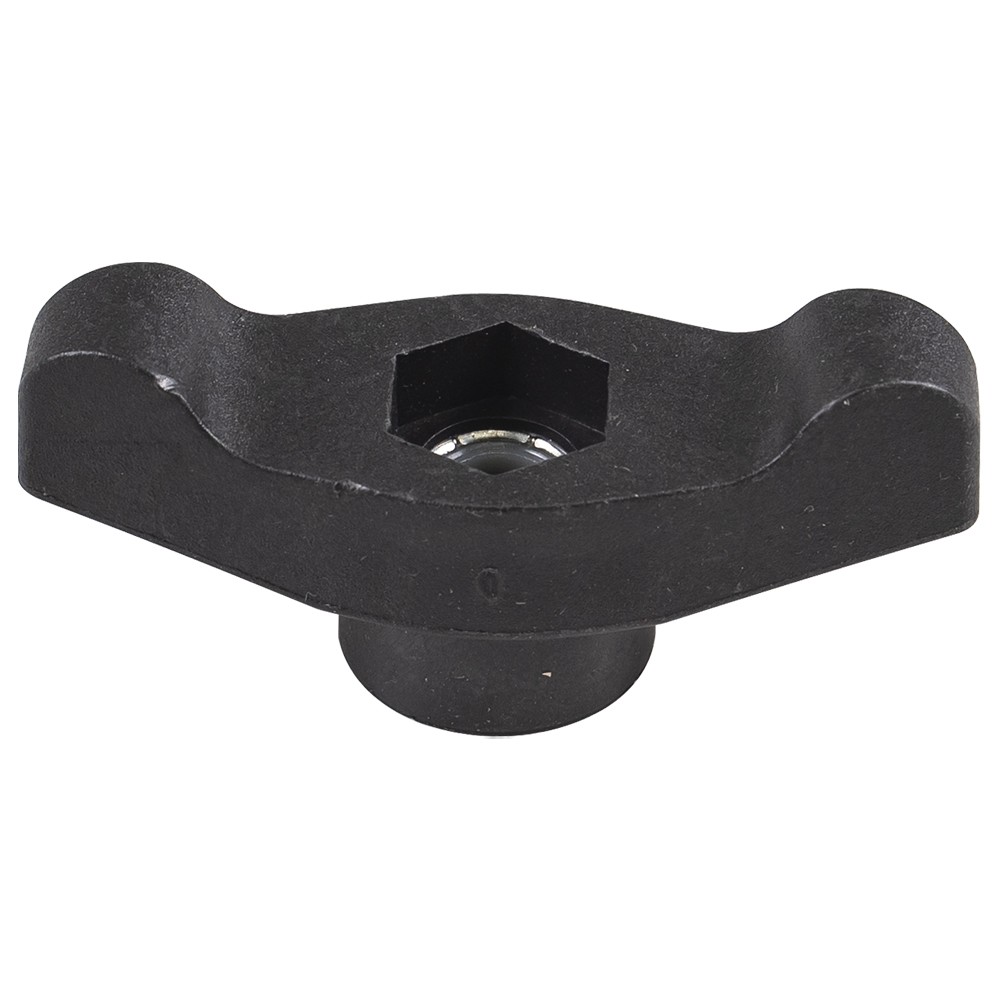 Ariens Gravely 07500109 045673 KNOB WING .38 16 UNC NYL TALC