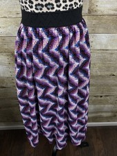 Womens Lularoe Jill Pleated Skirt Size Large New NWT Size L