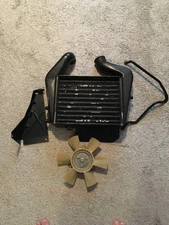 89 Pontiac Turbo Trans Am OEM Intercooler/Brackets/Fan