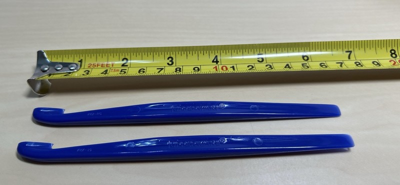 2 New Tupperware Citrus Orange Peeler Grapefruit Blue Utensil Tool