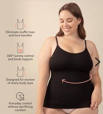 Shapermint Essentials Scoop Neck Cami 3XL Black Shapewear New