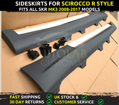 Sideskirts For Scirocco R Style Sirocco Side Skirts 2008-20017 MK3 UK FAST POST