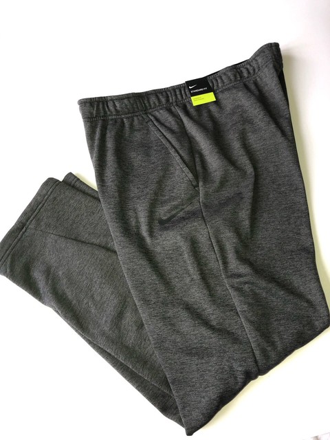 men's therma open bottom training pants