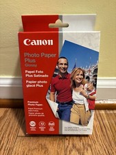 Canon PIXMA Photo Paper Plus Glossy II Inkjet Genuine 10x15 cm 4x6 inch New