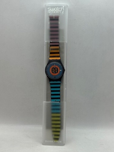 Vintage Swatch Watch Coral Gables GB407 **MINT In Box Never Worn** - 第 1/8 張圖片