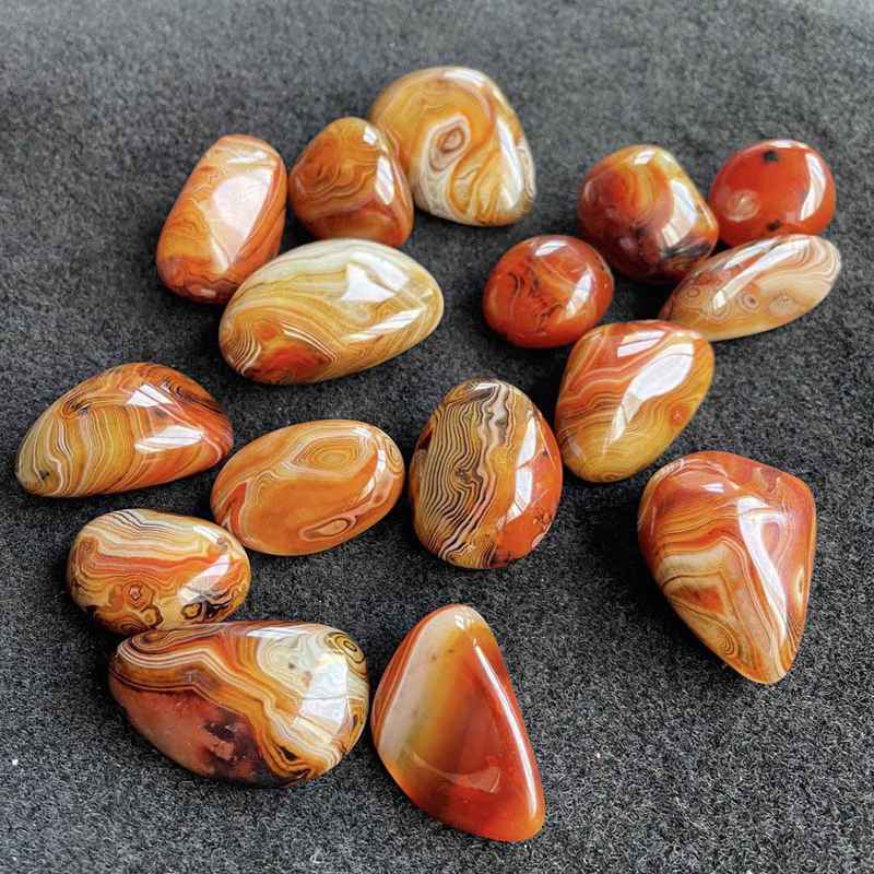 Banded Carnelian Wands Banded Carnelian Wands