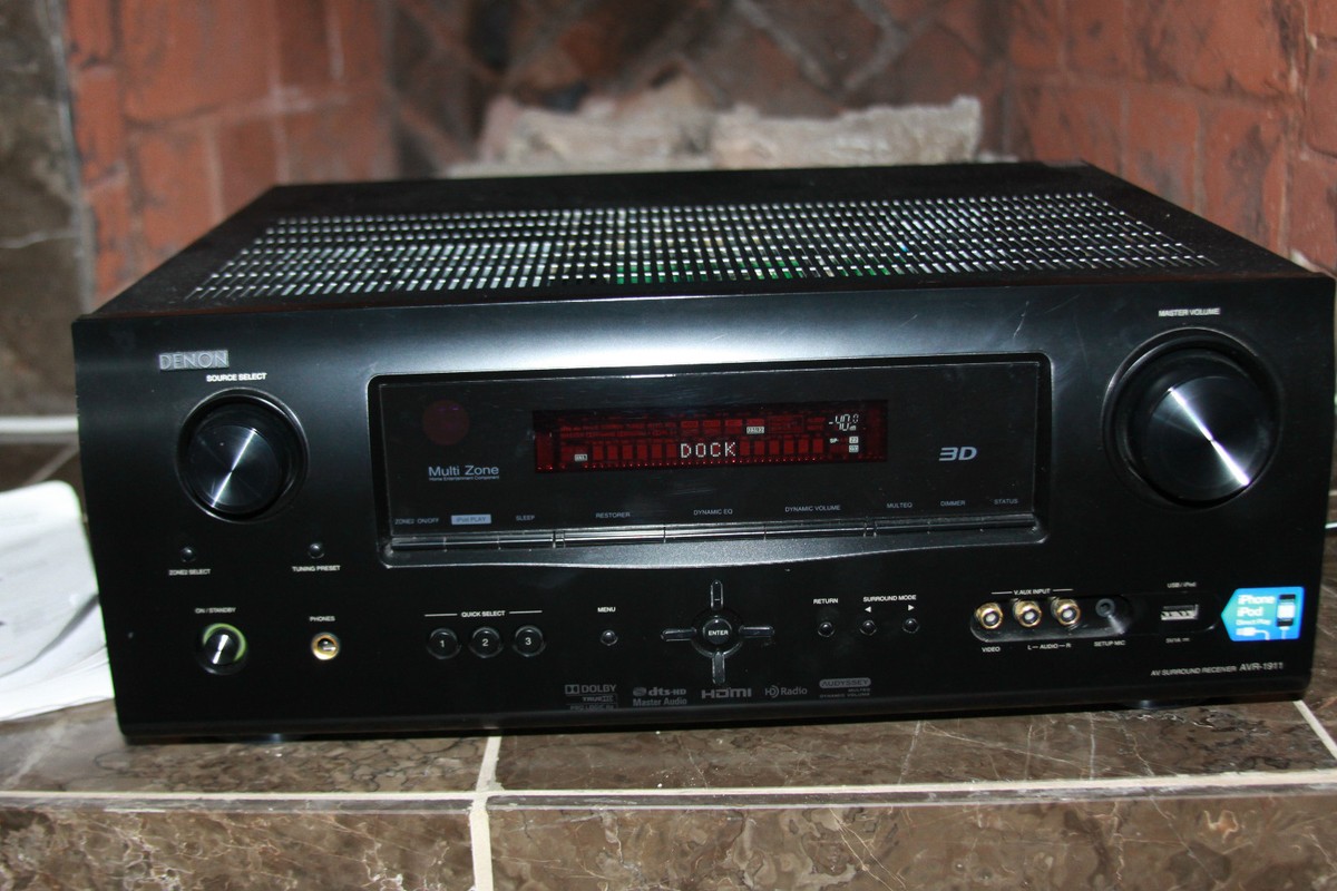 Denon AVR-1911 AV Surround Receiver 883795001342| eBay