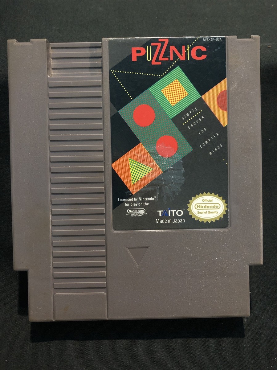 Puzznic (Nintendo Entertainment System) Game Only - Tested