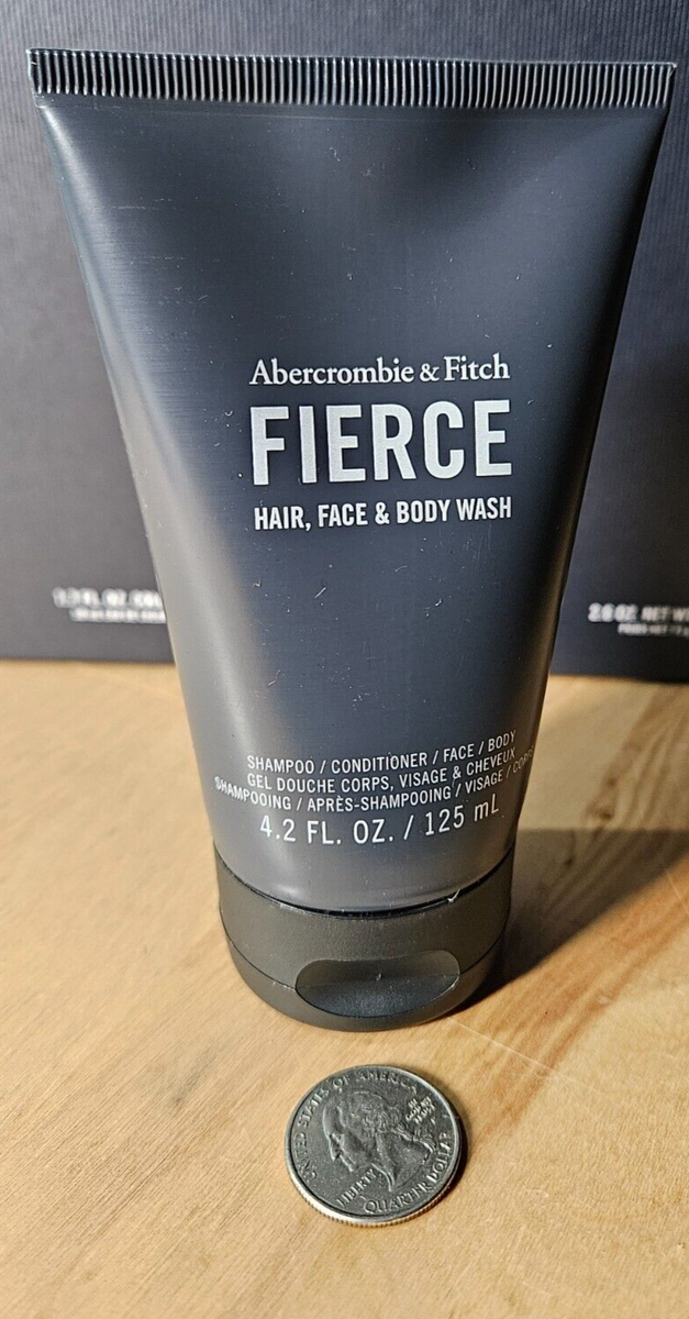 Abercrombie & Fitch Fierce Body Wash &香水 Abercrombie & Fitch FIERCE Body Wash 4.2 oz 125ML Cologne