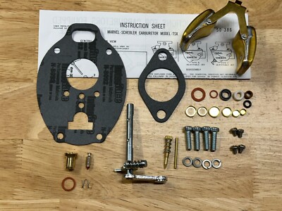 Allis Chalmers D15 Marvel Schebler Basic Carburetor kit TSX869 with float