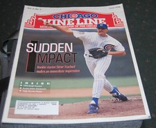 June 1994 Chicago Cubs Vine Line Magazine Steve Trachsel
