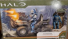 New in Box Jazwares Halo Infinite GUNGOOSE with SPARTAN CELOX Figure & Vehicle