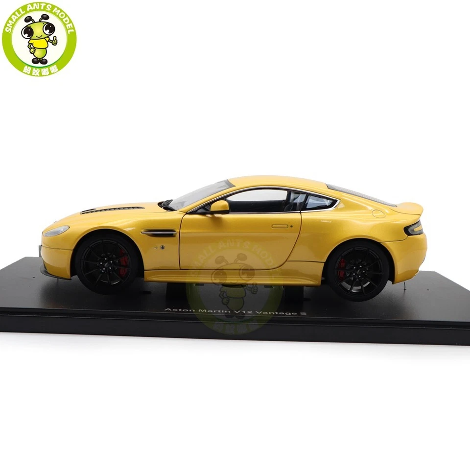 1/18 AUTOart 70252 ASTON MARTIN V12 Vantage S 2015 Yellow Tang Model Car Gifts - Image 3 of 4