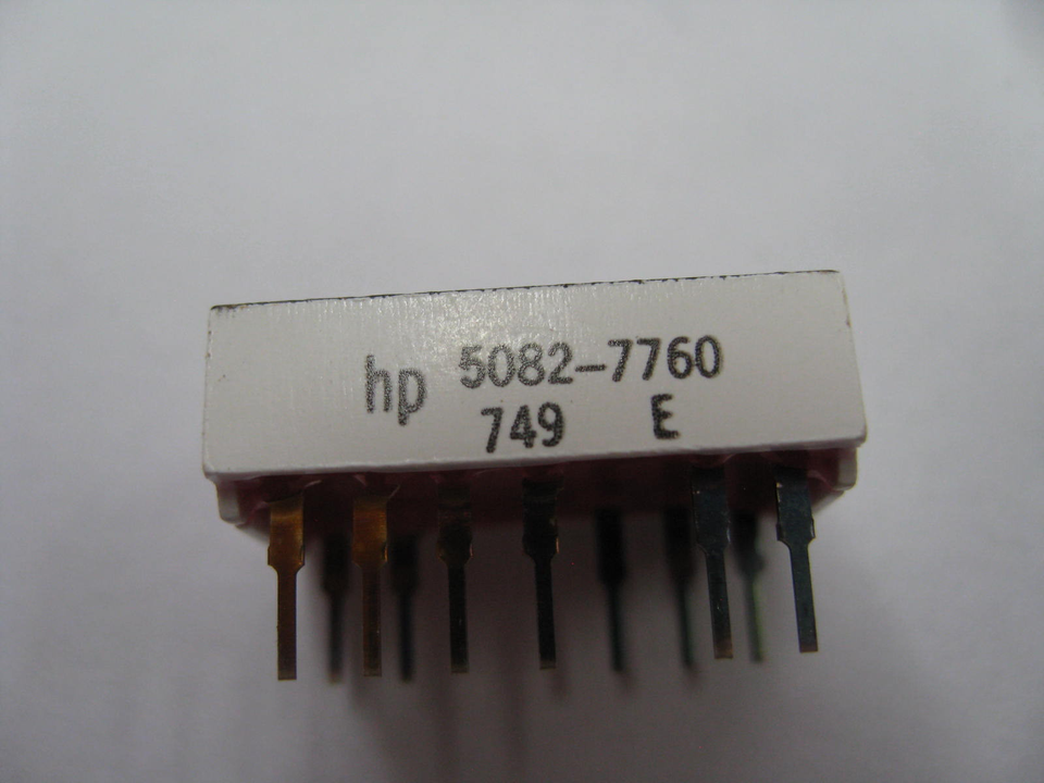 1pc HP 7 segment LED NUMBER Display module 5082-7760 Original Hewlett ...