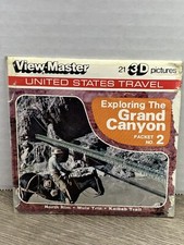 View-Master Exploring The Grand Canyon North Rim Thor 3 Reel Packet Vintage 1982