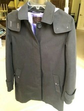 Great Plains Navy Mac Coat. Size Small Nwt
