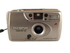Camera Olympus Trip AF 50 28mm Lens Point  Shoot 35mm
