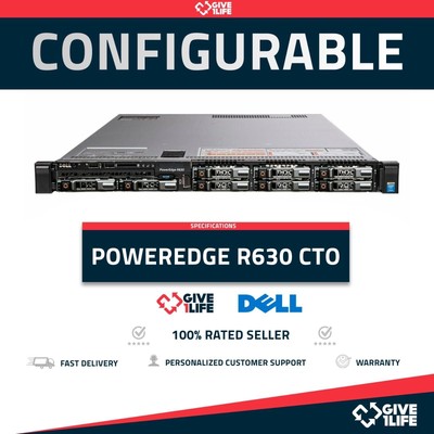 Dell PowerEdge R630 8SFF CTO Rack-Server