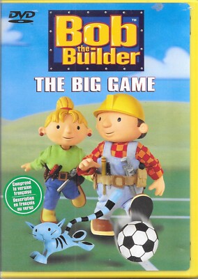 BOB THE BUILDER-THE BIG GAME-DVD-2005-FREE SHIPPING IN CANADA
