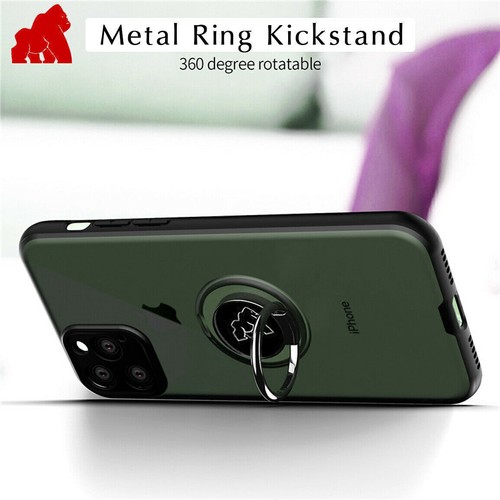 Gorilla Case with Ring Stand For iPhone 16, 15 Pro Max, 15, 14 Pro Max 13 12 11 - Picture 35 of 47