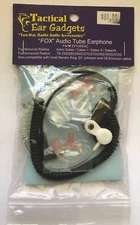 NIP Tactical Ear Gadgets Fox 2.5mm Listen Only Police/Security Earphone EP1069SC