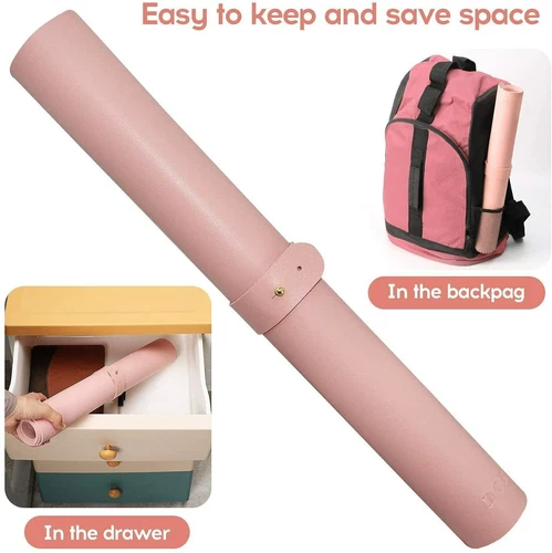 Desk Pad PU Leather Desk Mat Dual Sided Office Desk Writing Mat Waterproof 80*40 - Picture 2 of 3