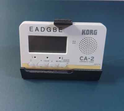 Korg CA-2 Chromatic Tuner Stand   Desktop Display Mount | Stable & Tilted View