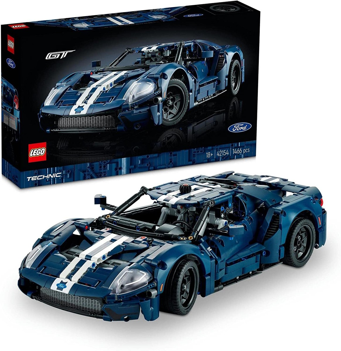 LEGO TECHNIC 2022 FORD GT Block Building Toy 42154 From Japan New
