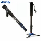 Professional Carbon Fiber Camera Monopod + Tripod Stand Base Mount for Camera