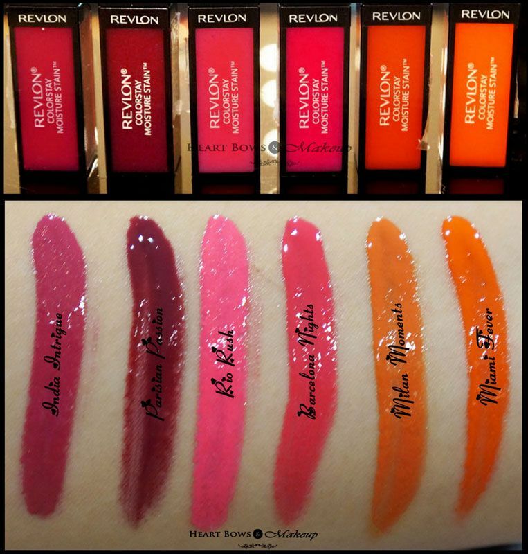 REVLON COLORSTAY MOISTURE STAIN - Rouge à Lèvres Hydratant Teinte 020 RIO RUSH - 8ML - Neuf
