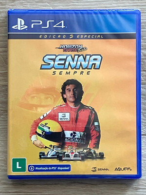 PS4 Horizon Chase Turbo Senna Sempre Neu, OVP, Sealed,Limited