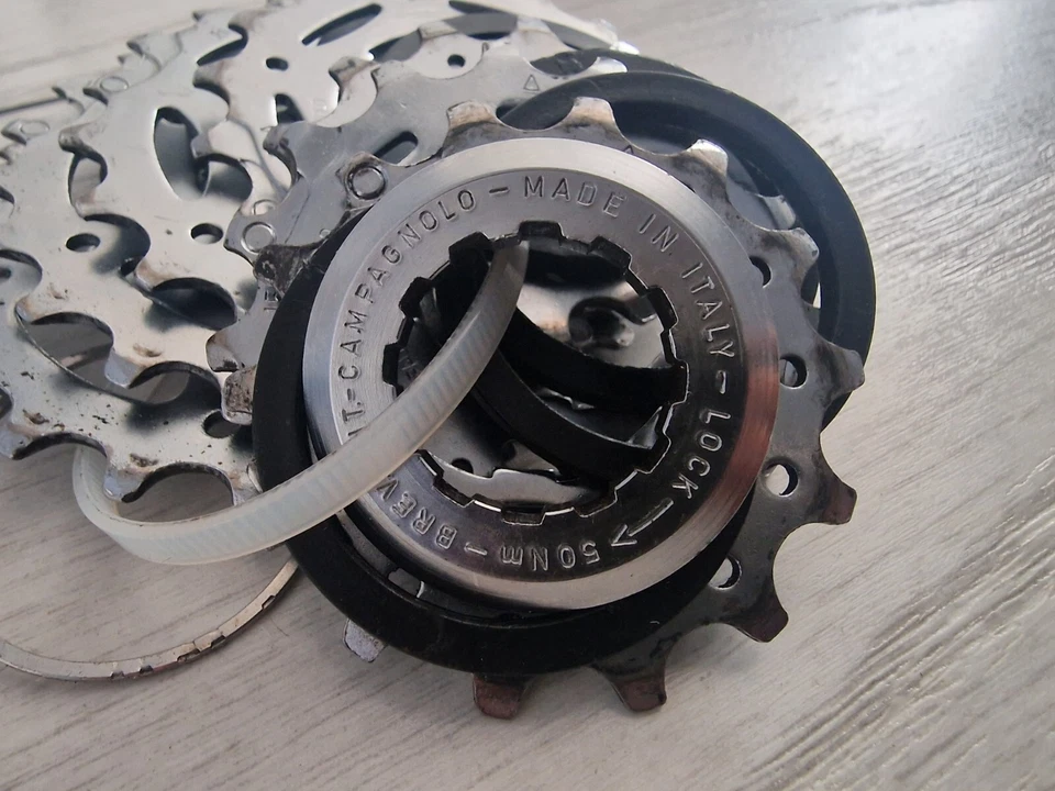 Vintage Campagnolo Road Bicycle Cassette 7 Cogs 14-15-16-17-19-21-23T VGC - Image 2 of 4