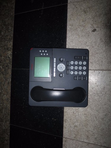 Avaya 9630G IP Business Telephone 700405673 9630GD01A-1009 w Stand, Handset - Picture 3 of 7