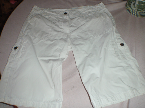 Gina Benotti, Shorts, weiß, Baumwolle, Gr. L