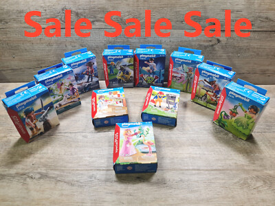 PLAYMOBIL  Special Sale abverkauf Pirat Motorrad Fee Einhorn Müllmann Monster