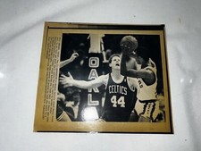 1987 NBA Celtics Danny Ainge Warriors Sleepy Floyd Vintage Wire Press Photo