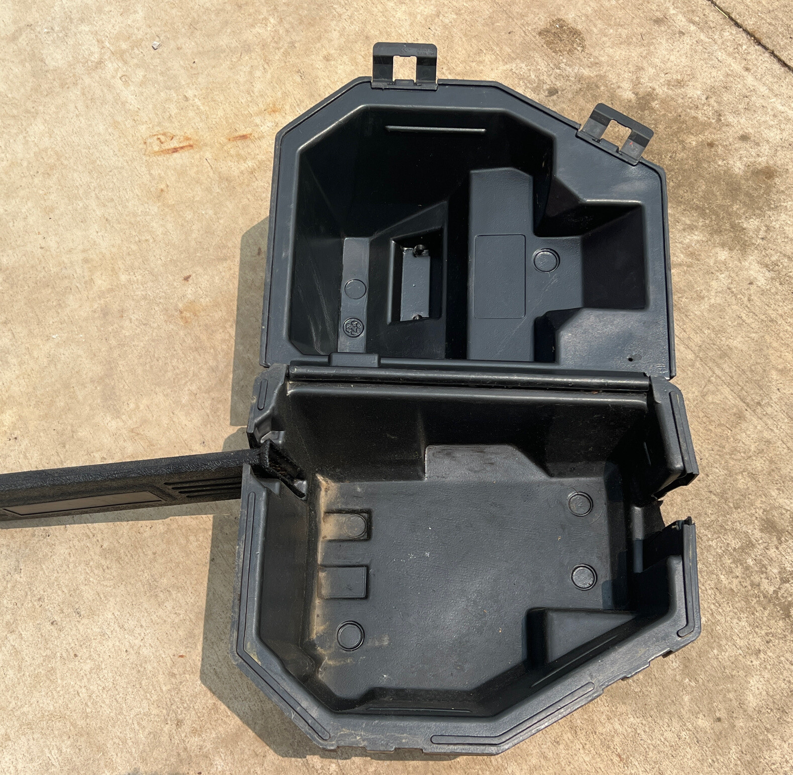 Used Homelite Black Plastic Chainsaw Carrying Case eBay