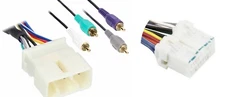 Metra 71-8112 and 70-8112 Wire Harness Male Female Stereo Radio Install