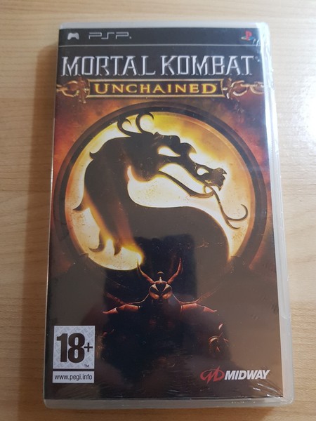 Mortal Hombat Unchained Psp Pal Spanien Versiegelt Playstation Portable Original-image