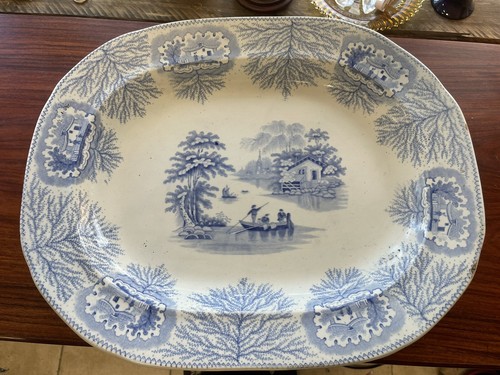 Antique Blue & White Albion