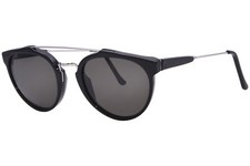 RetroSuperFuture Giaguaro 468/R W11 Sunglasses Black/Silver/Grey Lenses 51mm